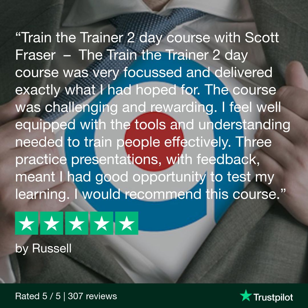 🎯 Russell joined me in Manchester last week... 📆 Next Manchester course 14th May ‼️ Click here for more info and to book > buff.ly/4bV0HE5 #manchester #training #trainthetrainer #trainerskills #trustpilot