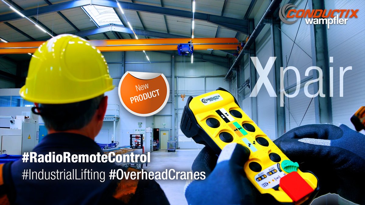 CxW_Global's tweet photo. For crane remote controls, we are launching #Xpair, our brand-new offering for standard overhead crane operations, ensuring safety, functionality, and ease of use.
Learn more about Xpair: https://t.co/OyHp0mUY7d
#OverheadCrane #OverheadCranes #Lifting #LiftingOperations https://t.co/HtomZyaEaQ