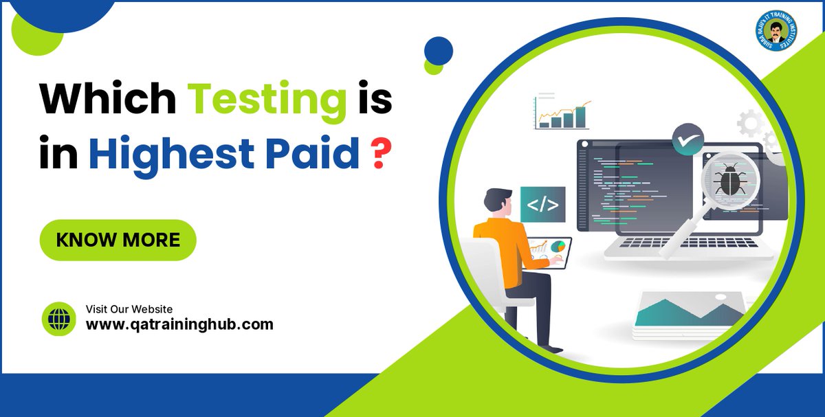 🌟Navigating Lucrative Paths in High-Paying Testing Careers🌟
👉#PerformanceTesting
👉#SecurityTesting
👉#AutomationTesting
👉#MobileTesting
📩Join Now -🌐Visit: qatraininghub.com
Call: +91 8977262627
qatraininghub.com/which-testing-…