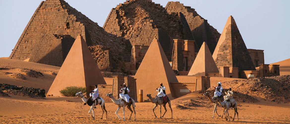 So many riches. Today is International Day for Monuments and Sites, established in 1982 by UNESCO (United Nations Educational, Scientific & Cultural Organization). I know what I'll be posting today. Where to start? Sudan's ancient pyramids are lesser known but outnumber Egypt's.