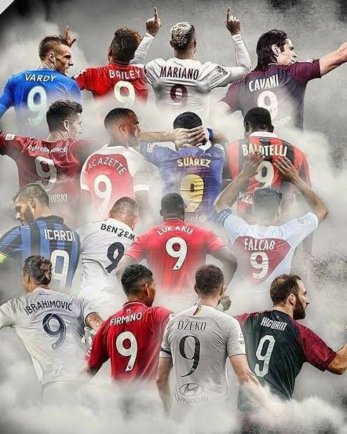 Your favorite footballer to ever wear a Number 9 jersey? Choose one