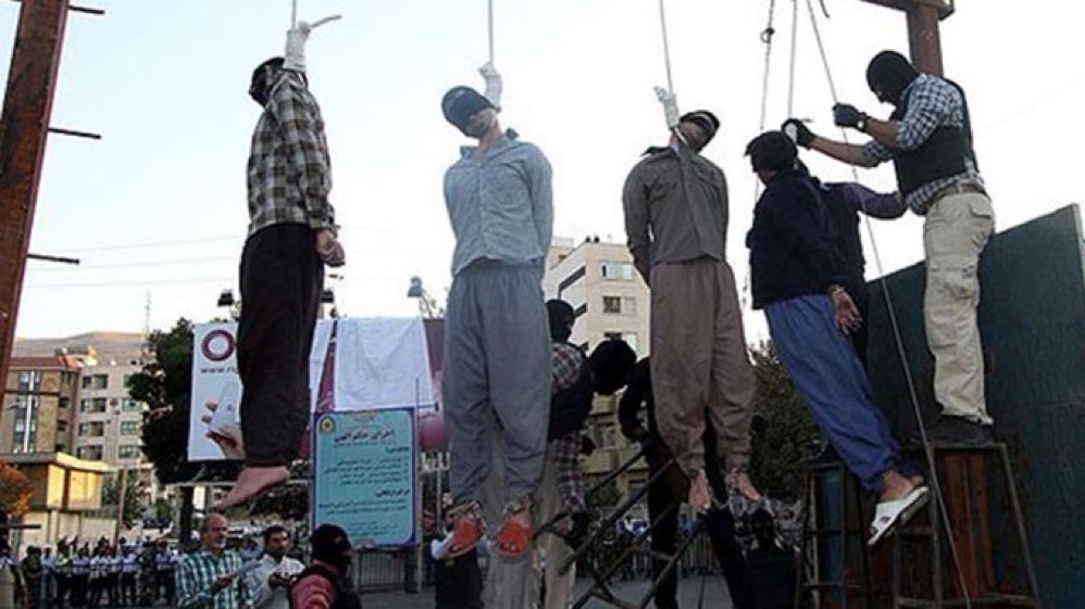 AzatAlsalim's tweet photo. Some hypocrites in western countries praising lsIamic regime for bombing Israel forgetting how lslamic regime treats people of Iran!

any LGBT activists supporting lslamic Regime in Iran, this is how they treat LGBT! https://t.co/KjlWAEQRnO