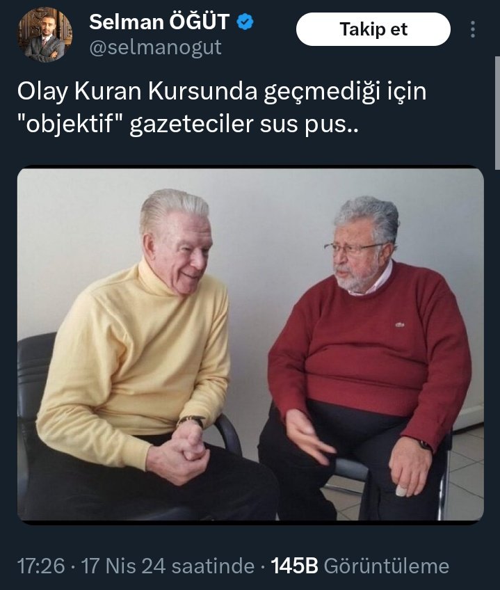 Vereceğin örneğin ben ta aq. Adamlar,ağızlarından Allah diyip arka planda çoluk çocuğa hallenmiyorlar.Ama iyi ki senin gibi, iki yetişkin arasında geçmiş bir olayı, pedofili ile eş değer tutmaya çalışan beyin yoksunları var da, sizlerin ne halt olduğunuzu kolay anlayabiliyoruz...