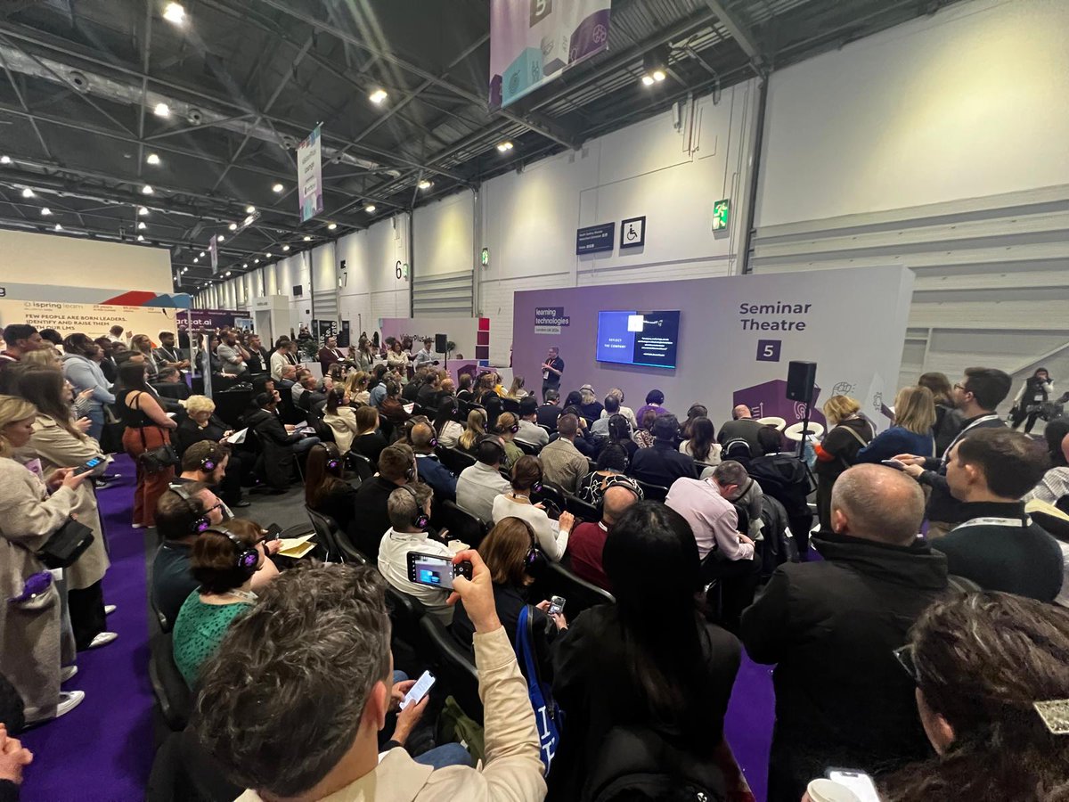 The campaign to rename 'Mandatory training' has begun. Our MD, Pete Simpson, delivered a sell-out seminar at Learning Technologies yesterday, where even the standing-only spaces were packed. #LT24UK