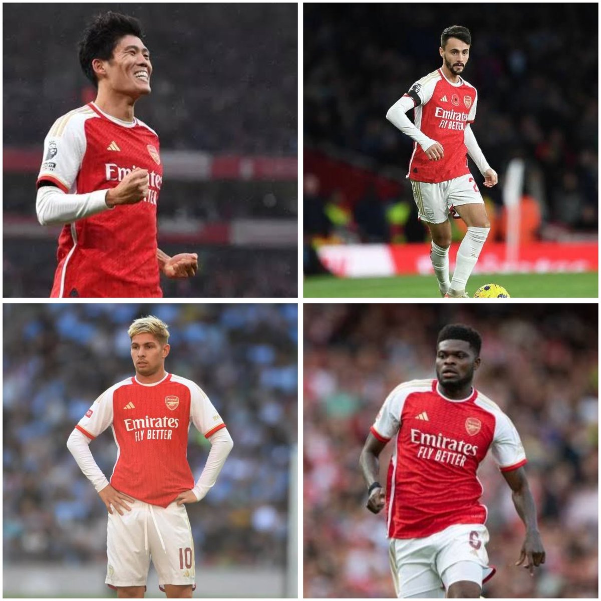 Since returning from injury which player deserved more playing time❓ A. Tomiyasu B. Fabio Vieira C. Emile Smith Rowe D. Thomas Partey
