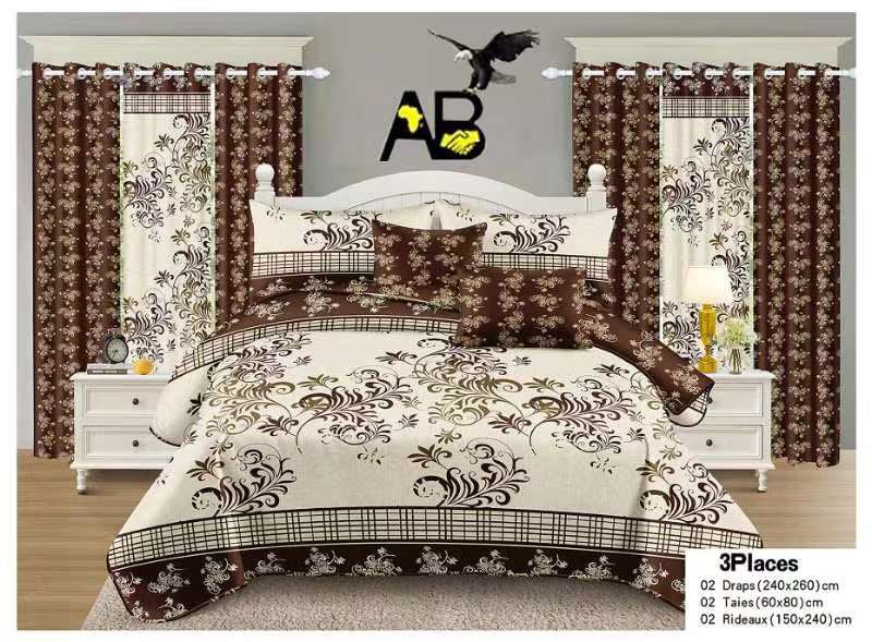 Arrivage des ensembles draps et rideaux  15000 frs 
Possible d’avoir juste les draps sans rideaux pour lit de 2, 3 et 4 places 
Yaoundé et expédition dans les autres villes 
Whatsapp 656930502
