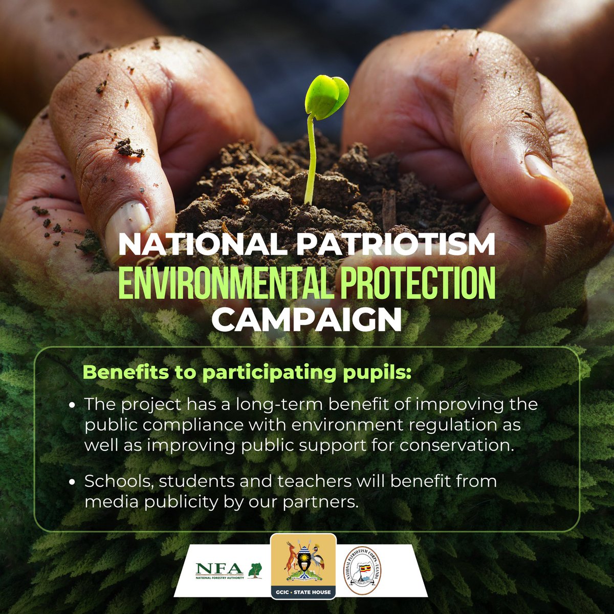 #EnviromentalProtection campaign will help improve pupils’ compliance with environment regulation as well as improving public support for conservation.
