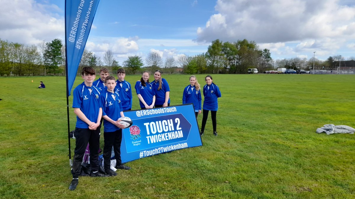 Well done to our Year 9 students who took part in a Touch Rugby to Twickenham event. 

They represented the Academy brilliantly and finished as runners up 🥈

@ShelfieldCA @ERSchoolsTouch 
#touch2twickenham