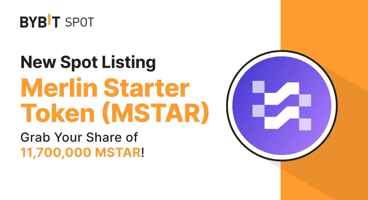 PiotrOstapowicz's tweet photo. Na Bybit ruszył handel nowej krypto $MSTAR i z tej okazji jest szansa na zgarnięcie darmowych tokenów w tym airdropa⬇️

Aby wziąć udział w akcji airdropowej 7,000,000 tokenów $MSTAR najpierw musisz zarejestrować się na event ZANIM wykonasz działania: https://t.co/RI42iJeyga

Jeśli nie masz konta na Bybit, załóż je najpierw i zweryfikuj, link ten sam ⬆️

Następnie:

1. Zostaw follow @Merlin_Starter i @Bybit_Official 

2. Zretweetuj post: https://t.co/FvWgFUfwhY

3. Zrób nowy depozyt na minimum $100USDT i zrób obrót na na MSTAR na minimum $100USDT na rynku spot (możesz kupić tokeny i od razu je sprzedać) lub wpłać minimum 1000 tokenów MSTAR na swoje konto 

4. Wypełnij formularz: https://t.co/gOyqih9lz3

I już 

Event trwa od 17.04 do 10.05.2024

Nagrody wpadają 7 dni po finałowej dacie eventu 

17,500 osób zgarnie po 400 MSTAR 

Pełne detale w linku do rejestracji na AirDrop powyżej 

Jest kilka innych akcji na darmowe tokeny MSTAR, ta airdropowa jest jednak największa. Łączna pula do rozdania to 8,900,000 $MSTAR (detale także w linku wyżej)

Powodzenia!

#Bybit #mstar #wspolpraca
