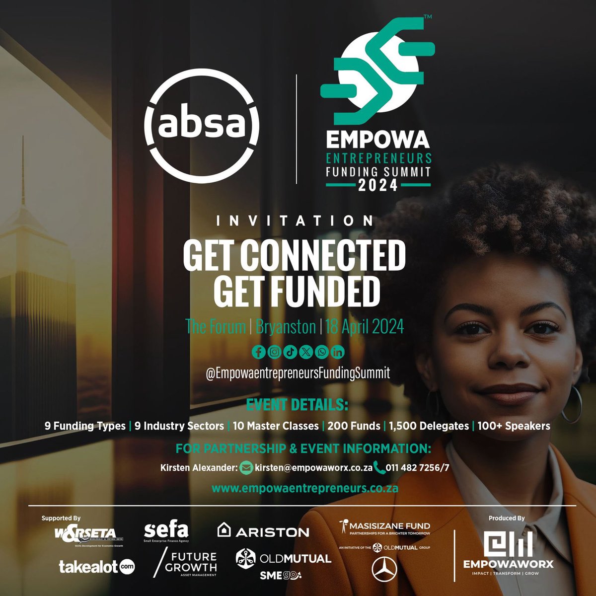 The inaugral EmpowaEntrepreneurs Funding Summit marks a pivotol moment in your journey. This landmark event serves as a carefully curated nexus, connecting you,our entrepreneurs, with a diverse spectumof funding avenuescritical to propelling your ventures