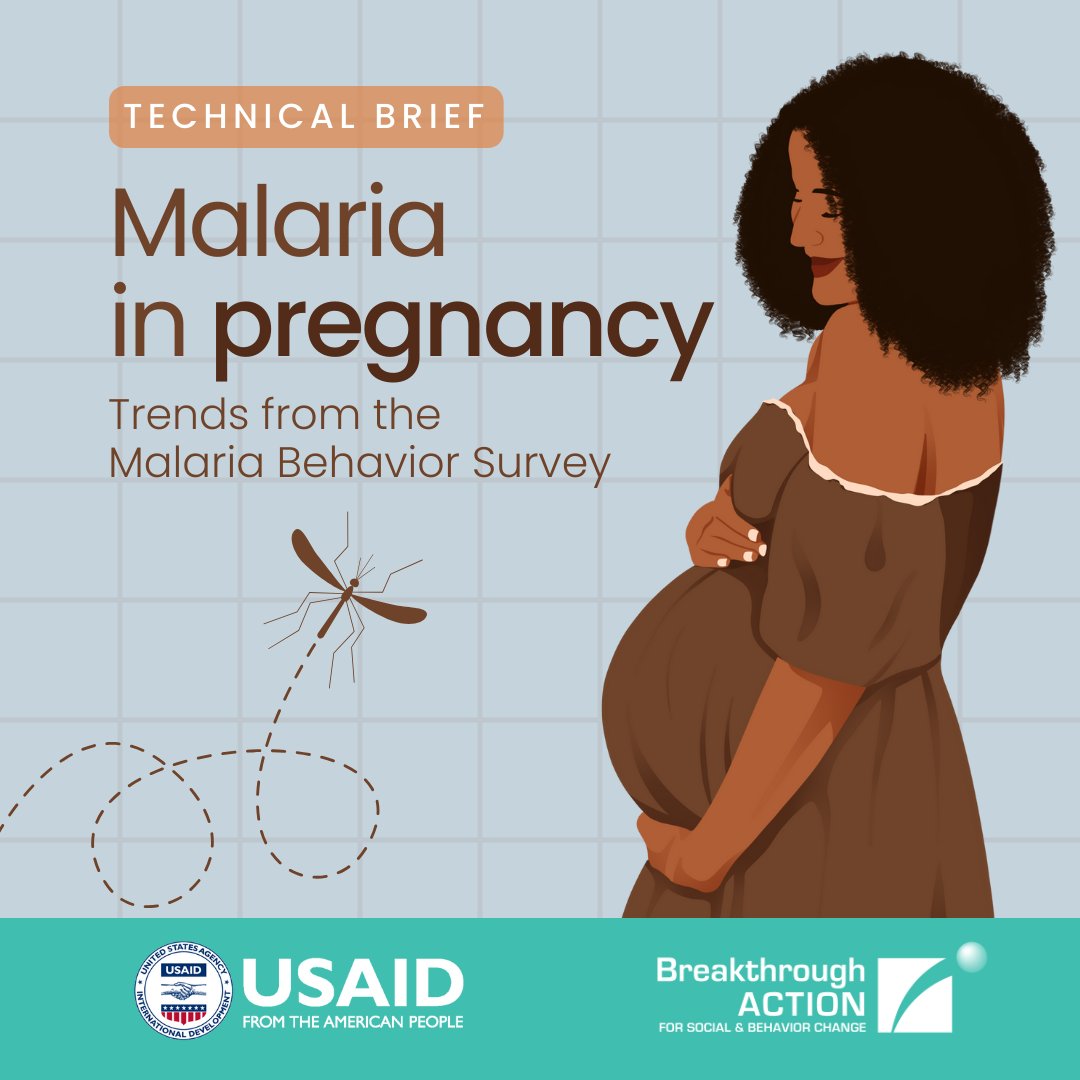 🦟 Discover key insights from our #malaria in #pregnancy brief, based on the results of Malaria Behavior Surveys in Benin, Cameroon, Côte d’Ivoire, DRC, Malawi, & Sierra Leone. Learn how timely antenatal care can transform maternal health: breakthroughactionandresearch.org/resource-libra… @USAIDGH