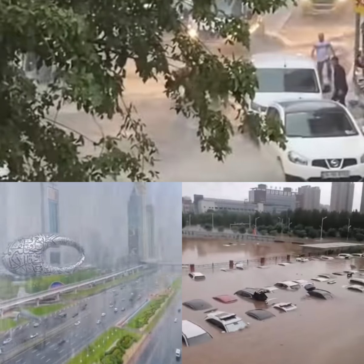 اسلام و علیکم! Heavy rains in Dubai fear of major damage!!! دبئي ۾ زبردست برسات بڙي نقصان کا انديشا!!! #الهلال_العين #دبي_الان #Dubai