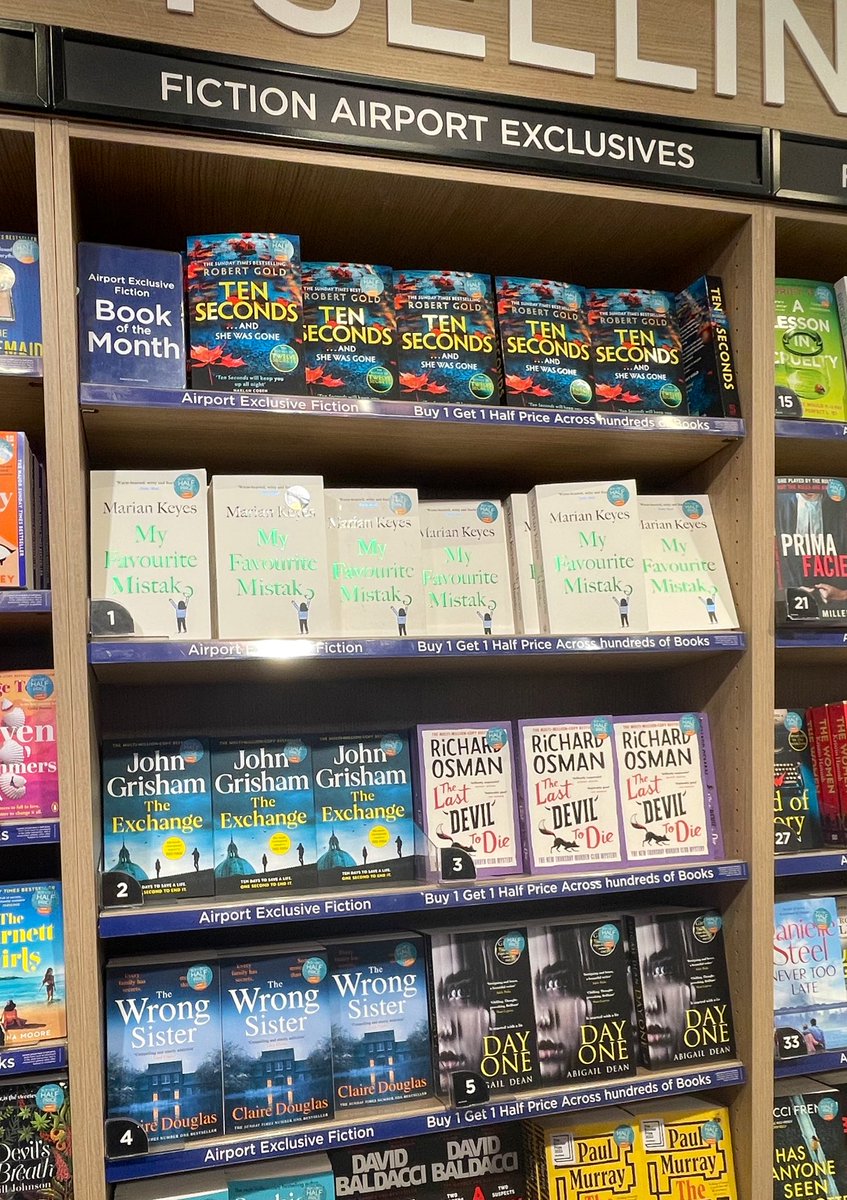 So proud of the @MushensEnt crew filling up the airport exclusive space in @WHSmith @Gatwick_Airport ✨ 👀 👏 #dreamteam
