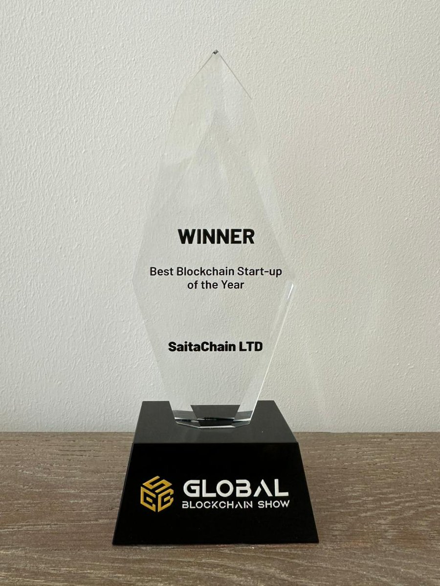 This is a remarkable achievement! SaitaChain LTD, in a yet remarkable move, has been voted as the BEST blockchain start-up of the year at @0xGBS! I'm glad the SaitaChain community's relentless hard work is paying off. Congrats, SaitaChain, led by our innovative and hands-on…