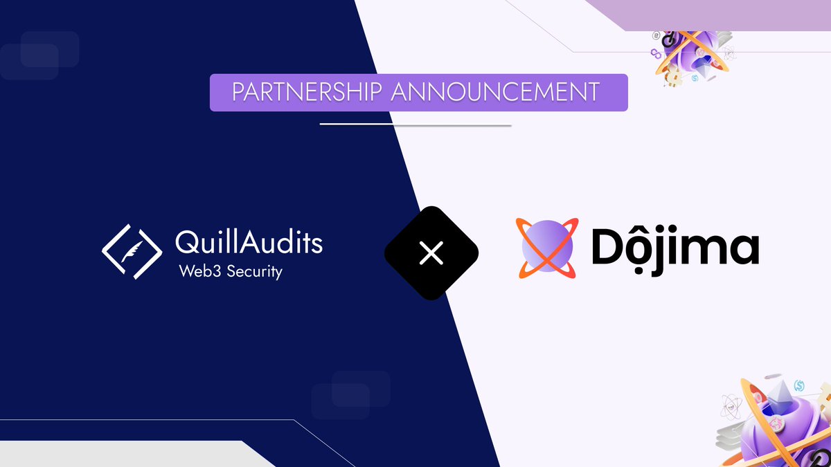 Thrilled to announce our 🤝 partnership with @dojimanetwork for the Dojima Omnichain Summit 2024 Dubai! ✨

Get ready for in-depth discussions and insights to build a secure web3 🛡️

📅 April 21st

#DojimaOmnichain2024 #DubaiEvents