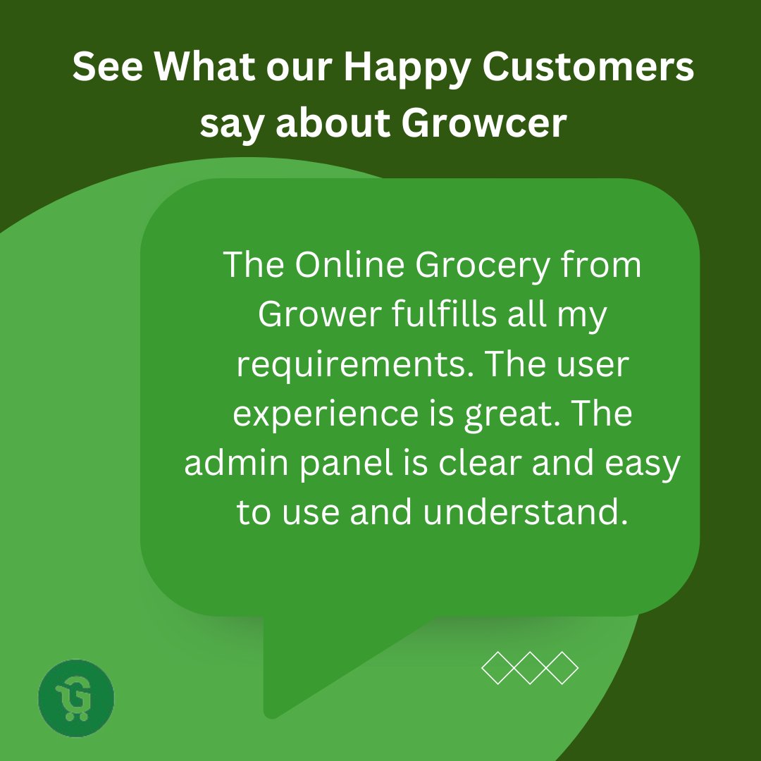We're thrilled to share the joy of another satisfied customer. Your kind words have brightened our day. Being a part of your success journey is incredibly fulfilling for us.

Learn about Growcer at yogrowcer.com

#clientreview #ecommercesuccess #feedback #testimonial