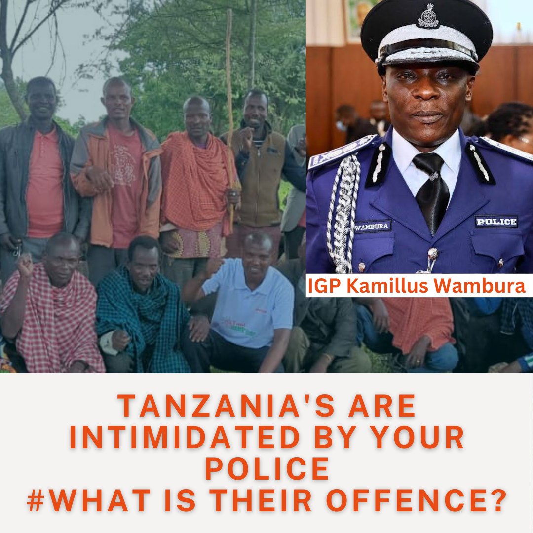 Tanzanian police have consistently oppressed concerned citizens without a stated offence. 

IGP Kamillus,  we call on you to stop this arrests and let Tanzanians love freely.

Cc @SuluhuSamia

#Faiths4Climate #StopEACOP

@GreenFaith_Afr @350Africa