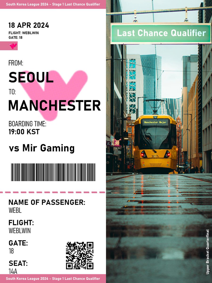 [𝐒𝐨𝐮𝐭𝐡 𝐊𝐨𝐫𝐞𝐚 𝐋𝐞𝐚𝐠𝐮𝐞 𝟐𝟎𝟐𝟒 - 𝐒𝐭𝐚𝐠𝐞 𝟏 𝐋.𝐂.𝐐 𝐔𝐩𝐩𝐞𝐫 𝐁𝐫𝐚𝐜𝐤𝐞𝐭 𝐐𝐮𝐚𝐫𝐭𝐞𝐫𝐟𝐢𝐧𝐚𝐥𝐬]      

Today's Match              

⚔️@MirGG_kr
⏰19:00       

#WEBLWIN