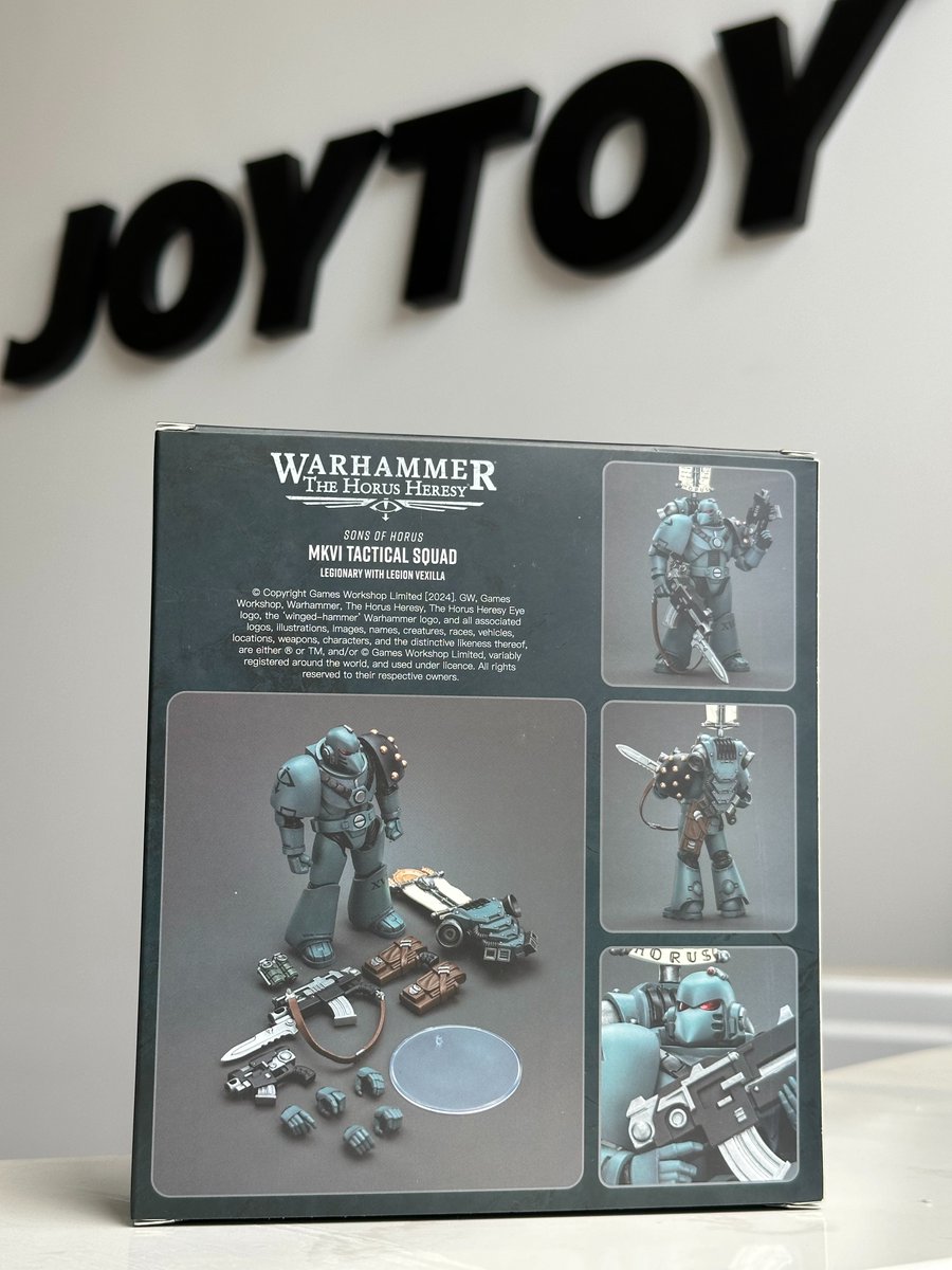 [IN STOCK] SONS OF HORUS MKVI TACTICAL SQUAD LEGIONARY WITH LEGION VEXILLA 
Free Shipping👇
✈joytoy.com 
#warhammer30k #warhammer40k #warhammercommunity #warhammer #joytoy #toyphotography #toy #toyphoto #actionfigure #actionfigures #joytoyactionfigures #joytoymecha