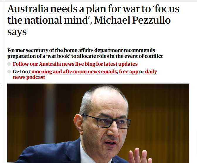 IMO Australia needs a plan to ignore anything this bloke says
