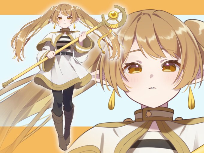晴乃なぎさんの歌ってみた動画にイラストでお手伝いさせていただきました!よろしくお願いします《オリジナルMV》『葬送のフリーレンOP』勇者 / 晴乃なぎ【歌ってみた】 