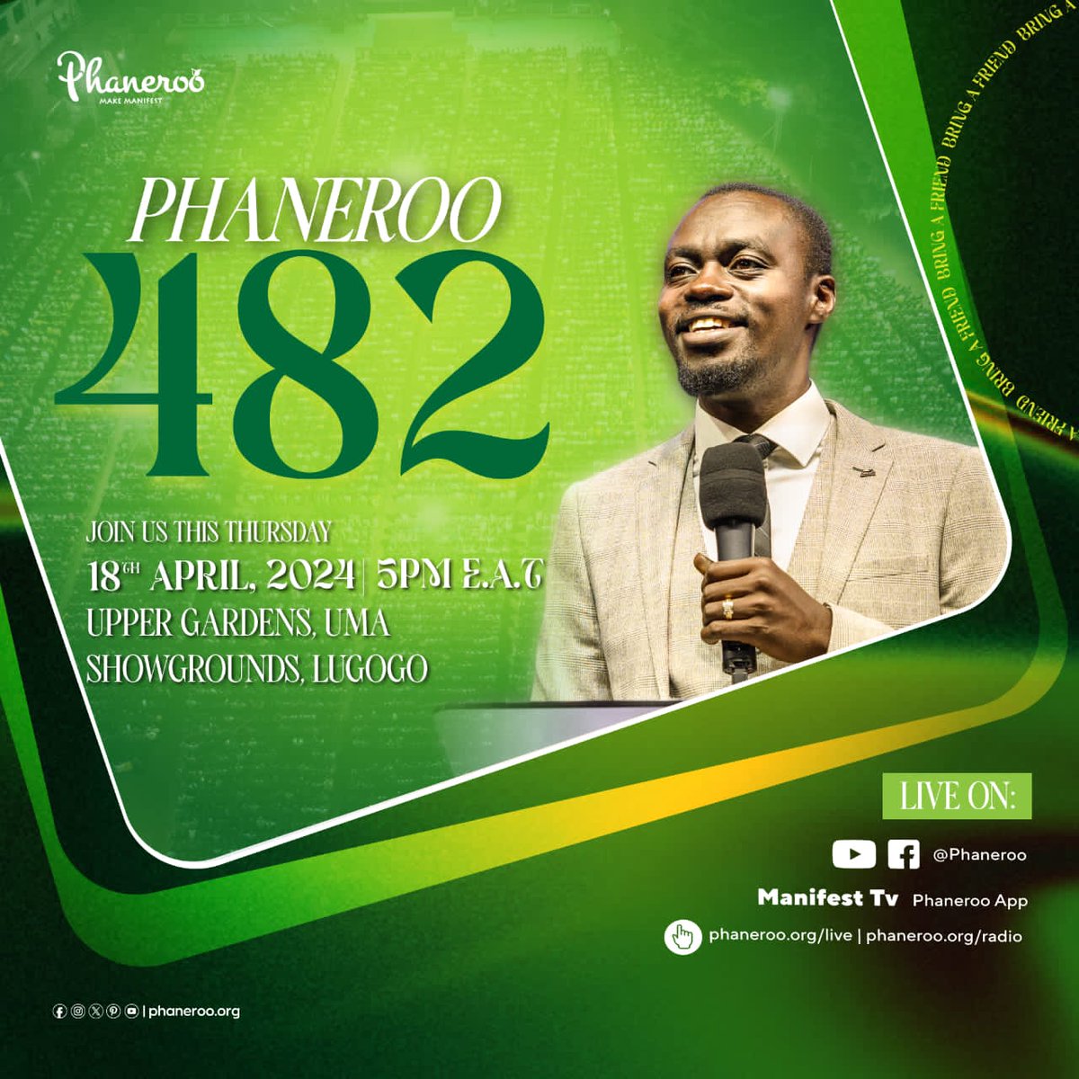 Today is the day #Phaneroo #MenGatherVII