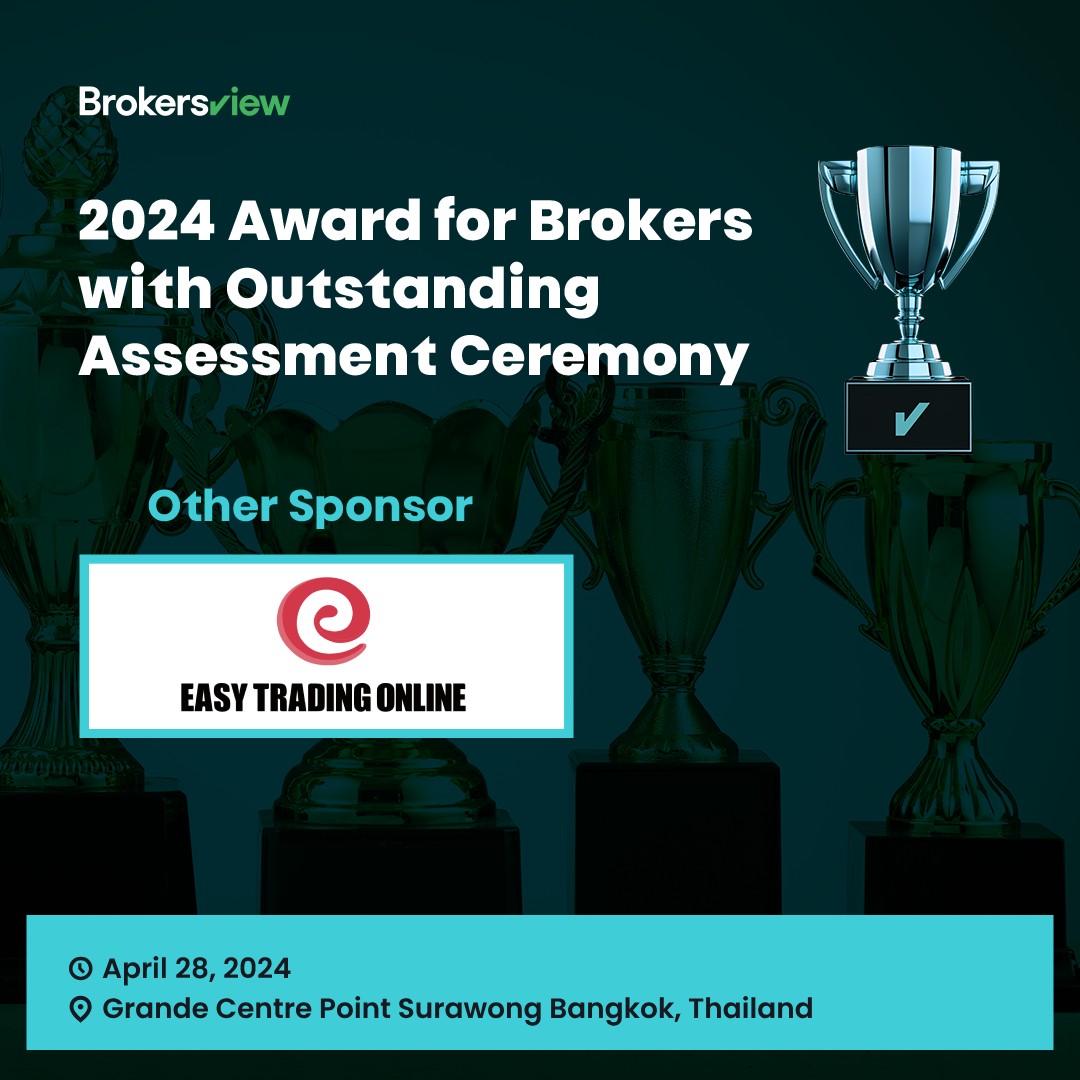 ✨ We're excited to announce @easytradingol as one of our esteemed sponsors for the @BrokersView Award for Brokers with Outstanding Assessment Award Ceremony.  

🎫 Secure your spot now: brokersview.com/event/2024-awa…

#BrokersView #AwardCeremony #Sponsor #Bangkok #ForexTrading #CFDs