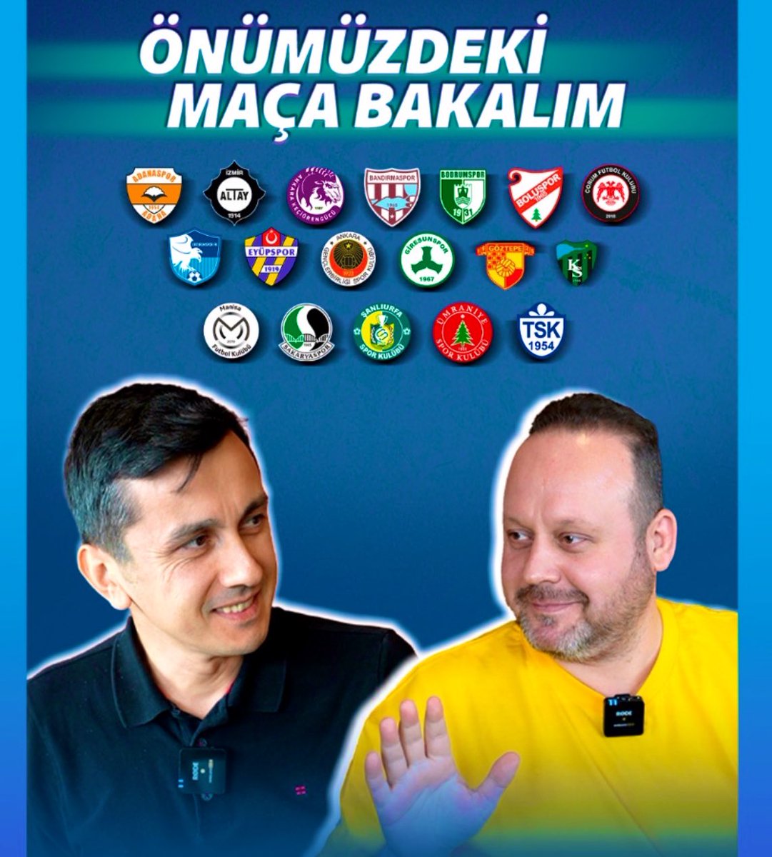 Bordo TV’de “Önümüzdeki Maça Bakalım” Programın altındaki tahmin yorumlarında yüksek isabet oranı gösterenlere sürpriz hediye 🎁 @ayhansensoy @tv_bordo İzlemek için; 👇 youtu.be/DgykcKrxFPg?si…