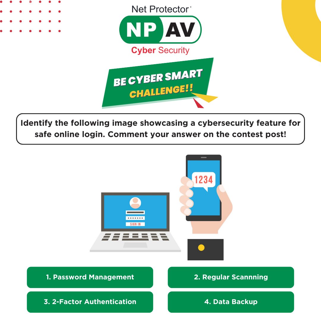 netprotector's tweet image. Join the BeCyberSmart Challenge: spot &amp;amp; analyze our image posts from 20th-21st April, comment your answers, follow Net Protector on Twitter, and get a chance to win exciting gifts.
#NetProtector #BeCyberSmartChallenge
