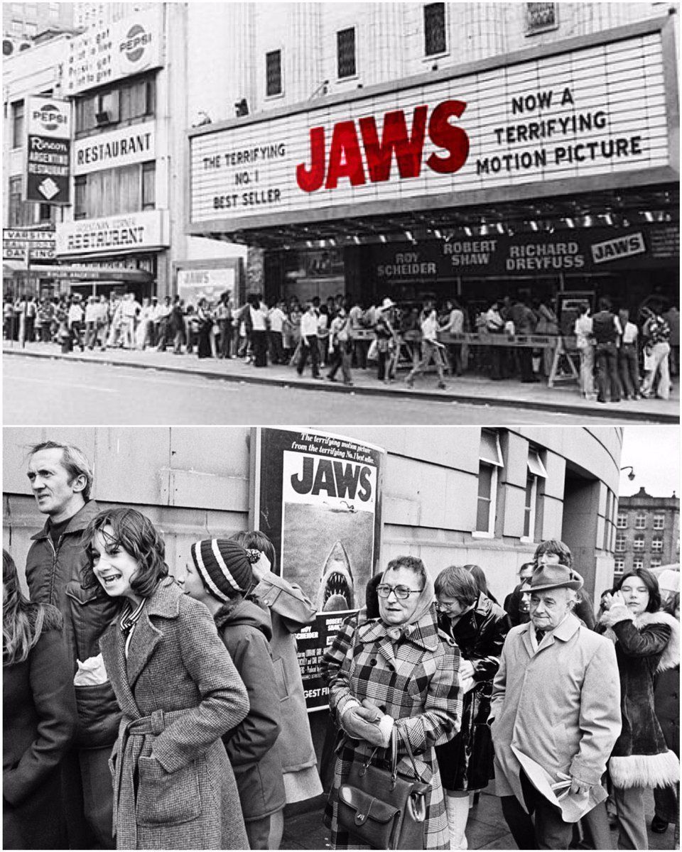 Did you see #JAWS when it first came out in theatres in 1975?