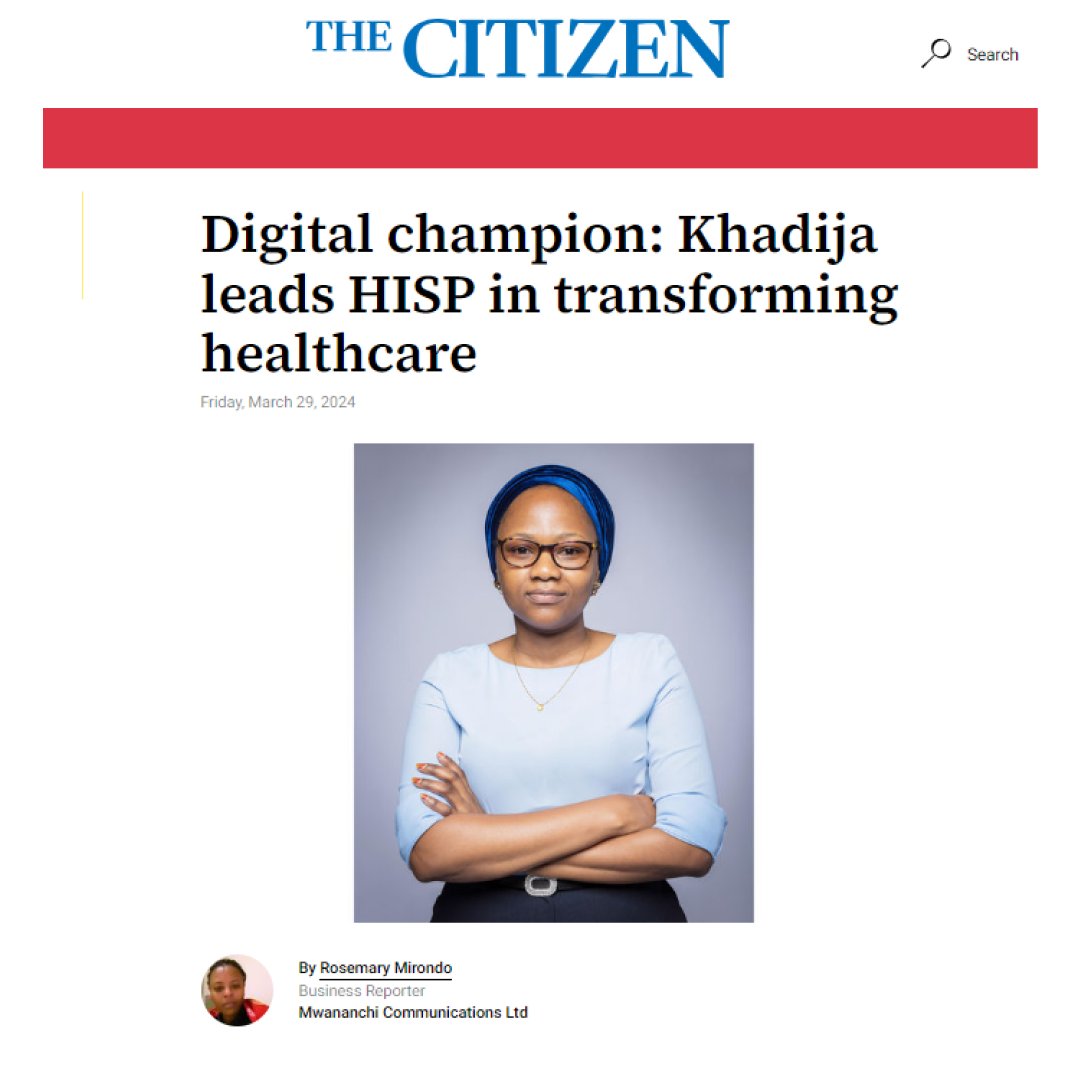 hisptanzania's tweet image. “Embracing the challenge to join a male-dominated industry, even though Hisp Tz has a majority of women, is not the industry norm.”
Our very own Khadija was featured as a #RisingWoman and shared about her journey in #techfordevelopment.
Full article 👇
shorturl.at/bclv1