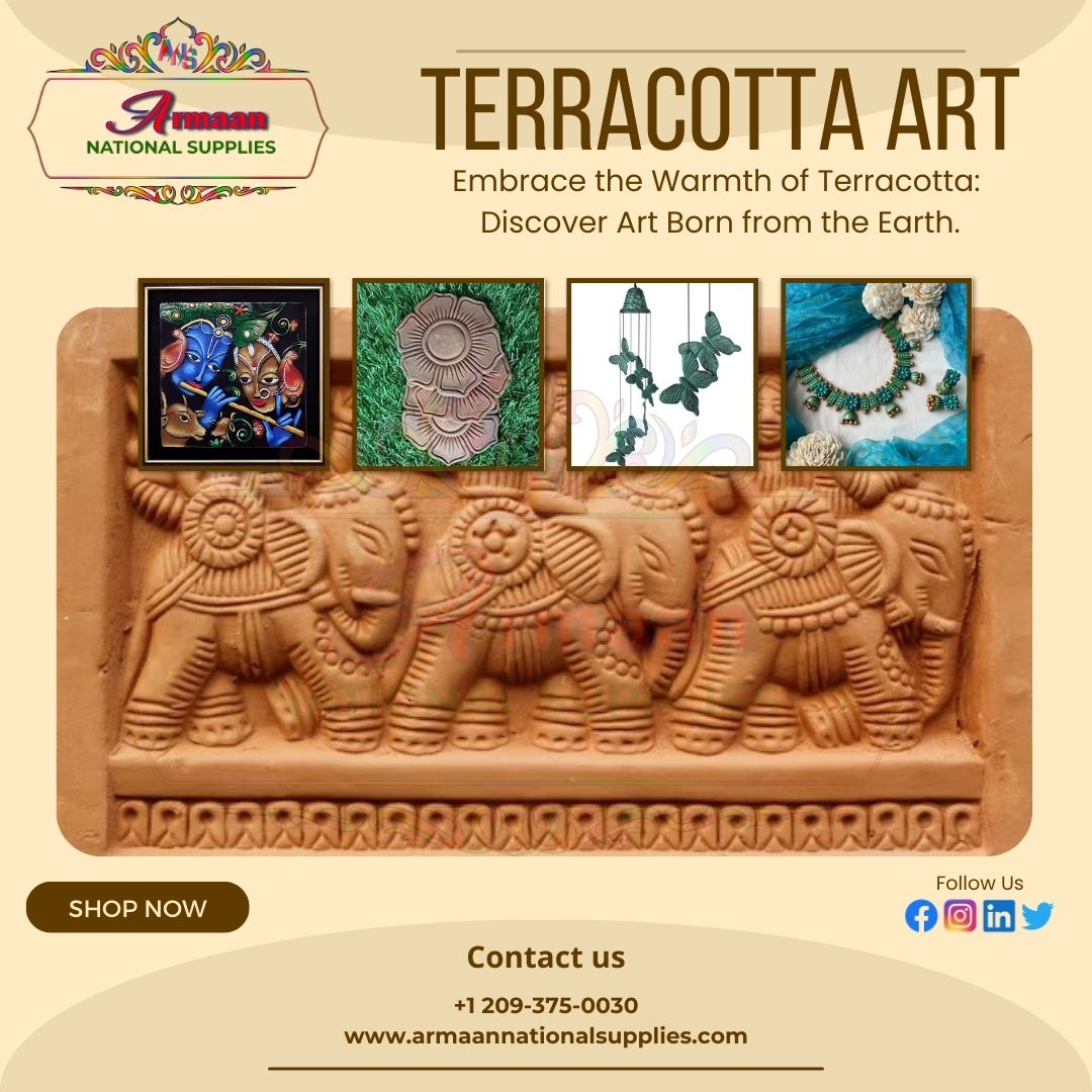 Embrace the Warmth of Terracotta: Discover Art Born from the Earth.
.
.
.
.
#armaannationalsupplies #handmadejewelry #diycrafts #ShopNow #twitterpost #twittermarketing #twitterpage #twitterclaret.