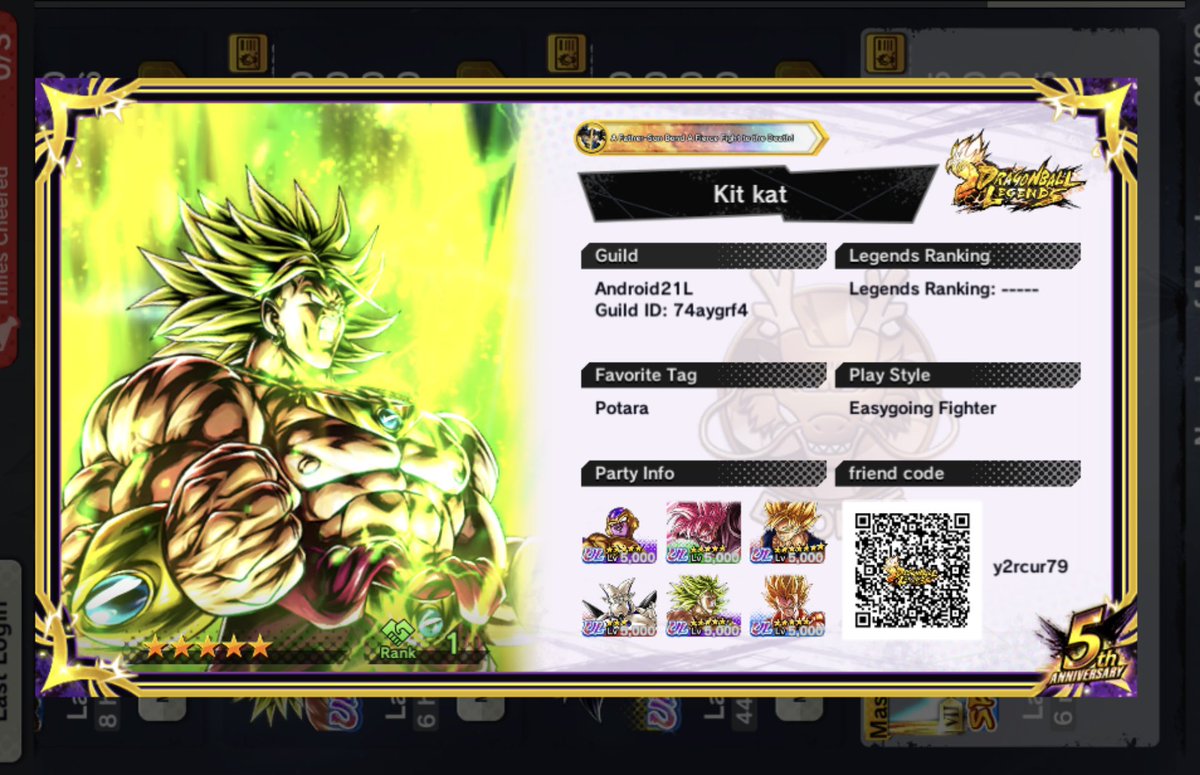 kaddillacc's tweet photo. HEY! I’m looking for a fellow Guild Member. I’m the Guild Master in ours, and wanted to reach out to you! Share if you know them, or have them as a friend on your account please!  *Cont in replies*

#DragonBall #dragonballlegends #DBLegends #DokkanBattle #Daima #AkiraToriyama https://t.co/LsJRY3srYg