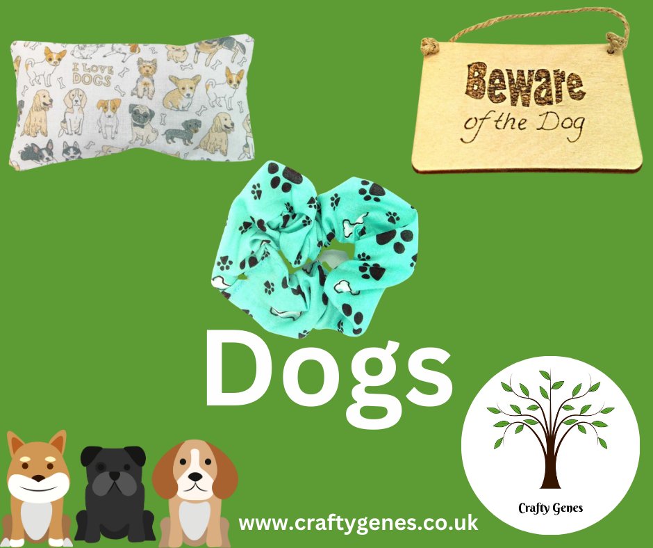Do you love dogs? If yes then have a browse at the dog inspired items I have available on my website! #MHHSBD #Craftbizparty #UKmakers #ShopIndie