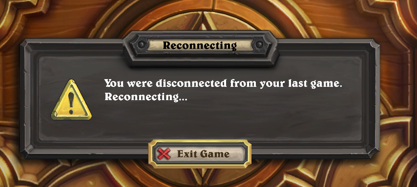 Williwompa's tweet photo. @PlayHearthstone 
The Duo mode is fun... except way to much of this. Soon as combat begins it freezes and 9/10 I cant get back in screwing teammate as well. https://t.co/kngyztqJdr