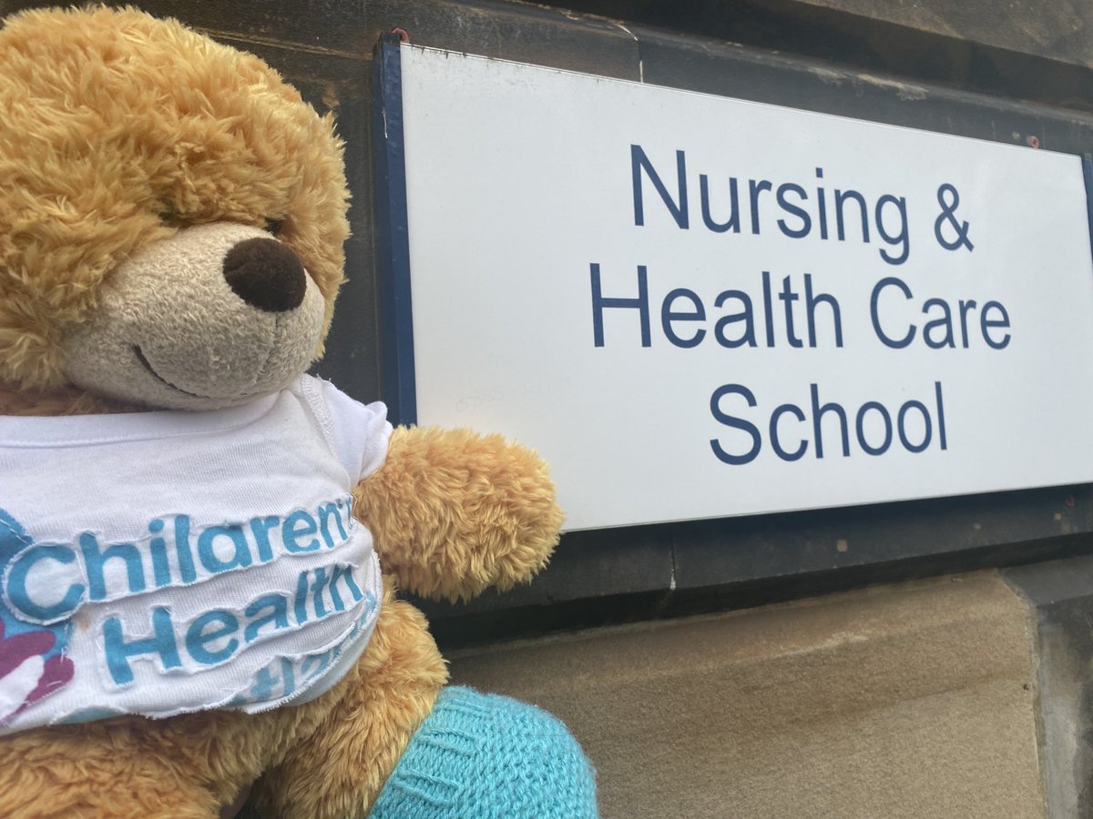Eilidh, Rhianne and Bear are at the Nursing and Health School at the University of Glasgow giving #HealthRights Training to student nurses. Are you #HealthRightsAware?