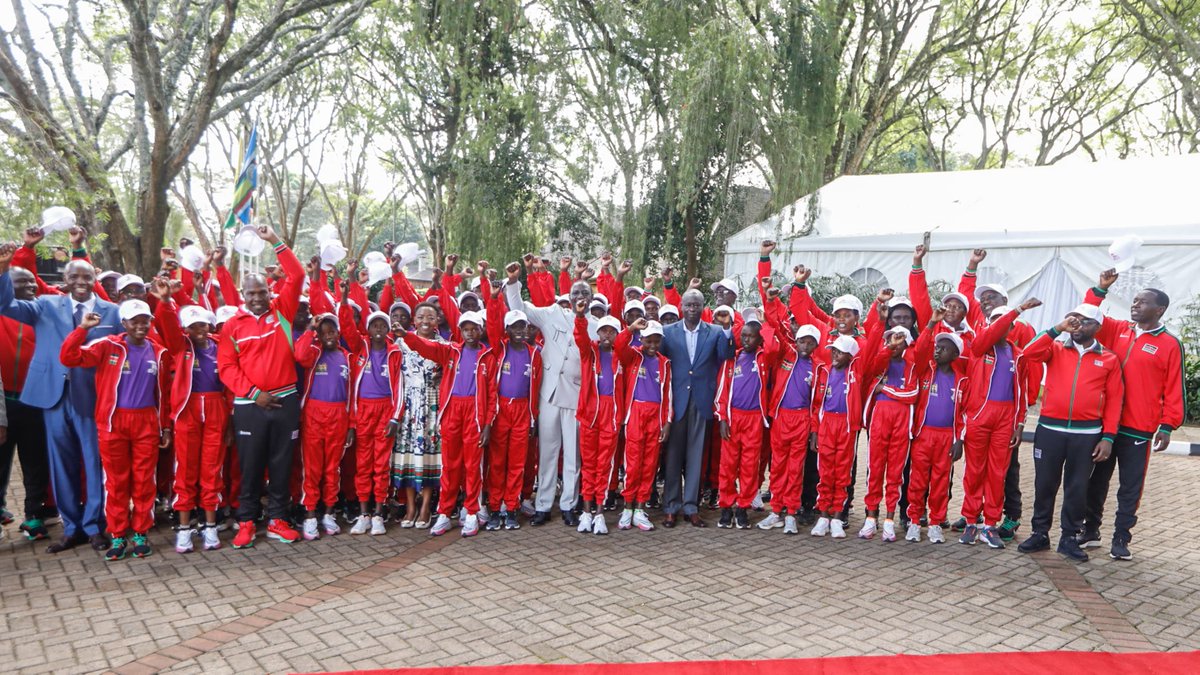 We are supporting our education institutions to identify and nurture talents at the grassroots so that our youth can optimally monetise their talents. At State Lodge Sagana, Nyeri County, flagged off the team that will represent Kenya at International Schools Sports Federation…