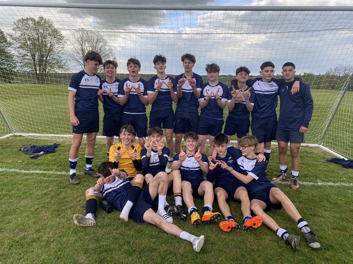 They did it - our U16s won 4-0 in their Society of Heads Southern Final v Bethany School, Kent yesterday. Both the U16 and First XI teams progress to the National Final. We could not be prouder, oh and singing on the bus is now a mandatory pre-match tradition 🔥 #bematchready…