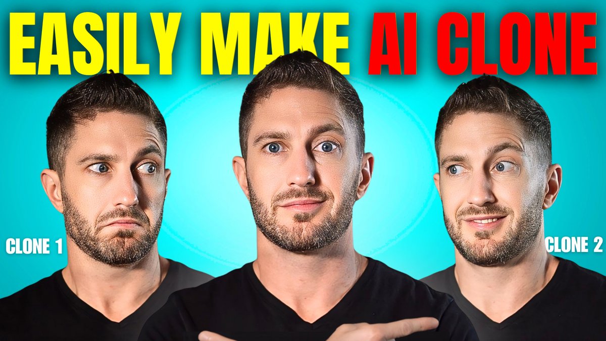 Easily make an AI clone that looks, speaks and acts like you with 'Heygen': Watch-> youtu.be/V9NdylxLU1Y #ai #aitools #aiclone #aiavatar #heygen #heygenai #aivideo #aivideogenerator