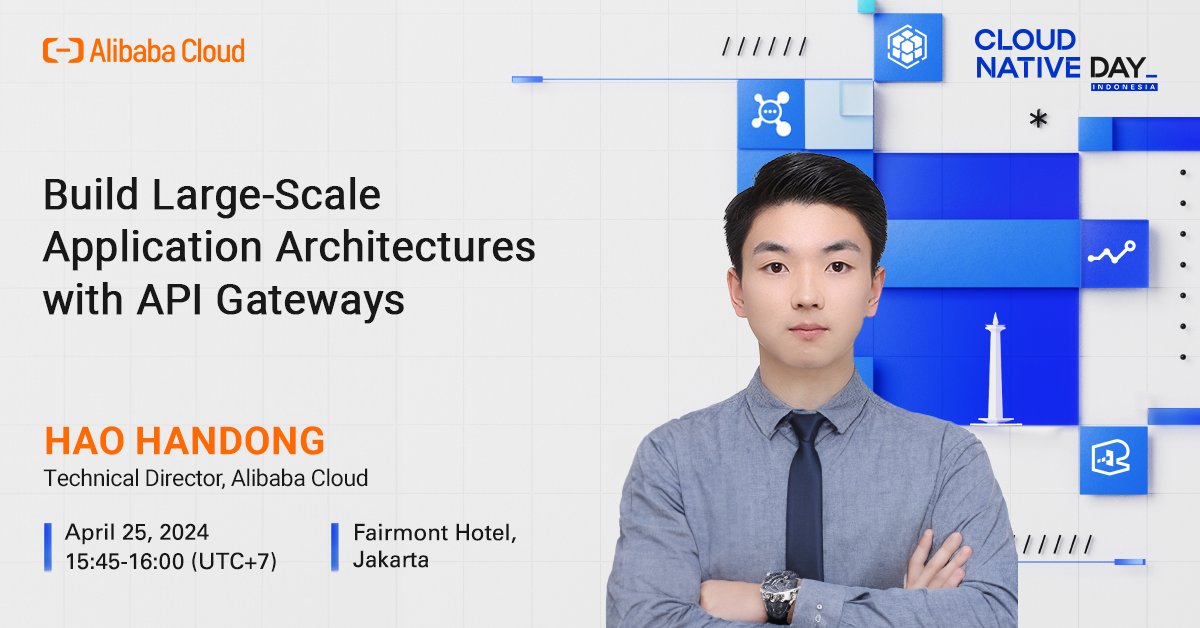 Uncover cutting-edge tech at #AlibabaCloud #CloudNativeDay - Indonesia on Apr 25! Master multi-cloud architecture, explore the next-gen intelligent observability platform, uncover the power of ApsaraMQ for Confluent & learn how to create app architectures with API gateways.