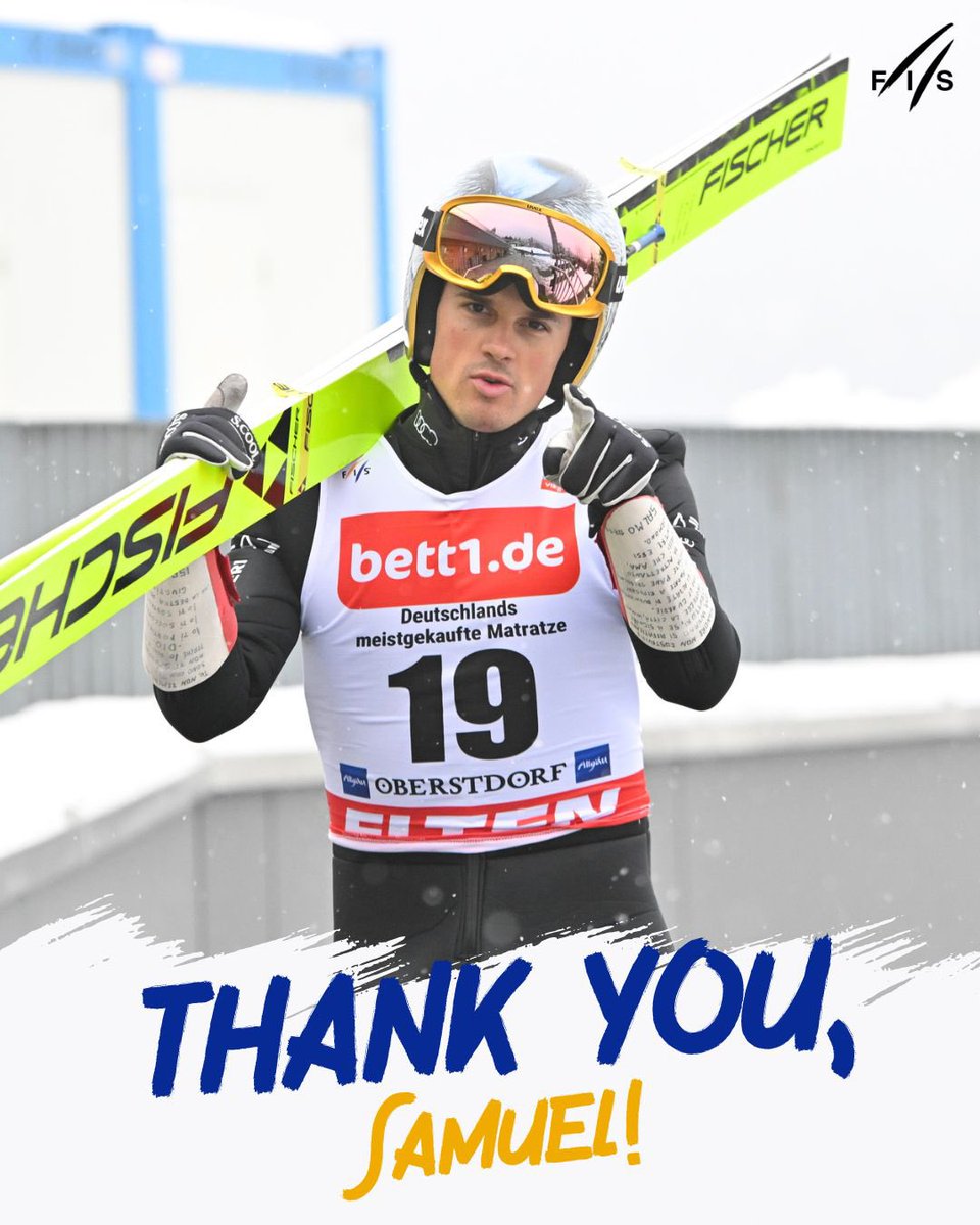 Who knew we witnessed #SamuelCosta ‘s 🇮🇹 final World Cup in Trondheim? 🥺

Thanks for all the smiles and great memories you brought us and nothing but the best for your next chapter 🍀 Enjoy your retirement, Sam! 

📸 Nordic Focus
#fisnoco #nordiccombined #worldcup