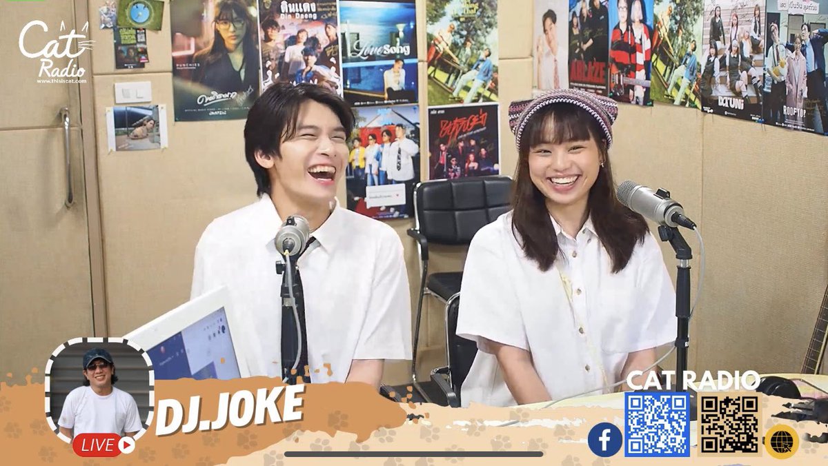 ChaseMusicTH's tweet image. ตามไปดู @mercurygoldfish ที่ Cat Radio กัน🧡 @ThisisCatRadio 
📌 youtube.com/live/fC7_m9bwX…

#ตะโกนshout 
#CATRADIO #CATINTERVIEW
#ChaseMusicTH #Mercurygoldfish