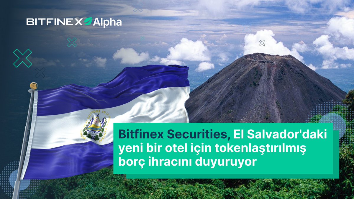 Bitfinex Alpha, @BFXSecurities El Salvador'da ilk tokenlaştırılmış borç ihracını konu ediyor! Kripto finansmanındaki yeniliği ve gelecekte sunulacak güçlü bir borçlanma serisini öne çıkarıyoruz 🙌 go.bitfinex.com/Alpha100T