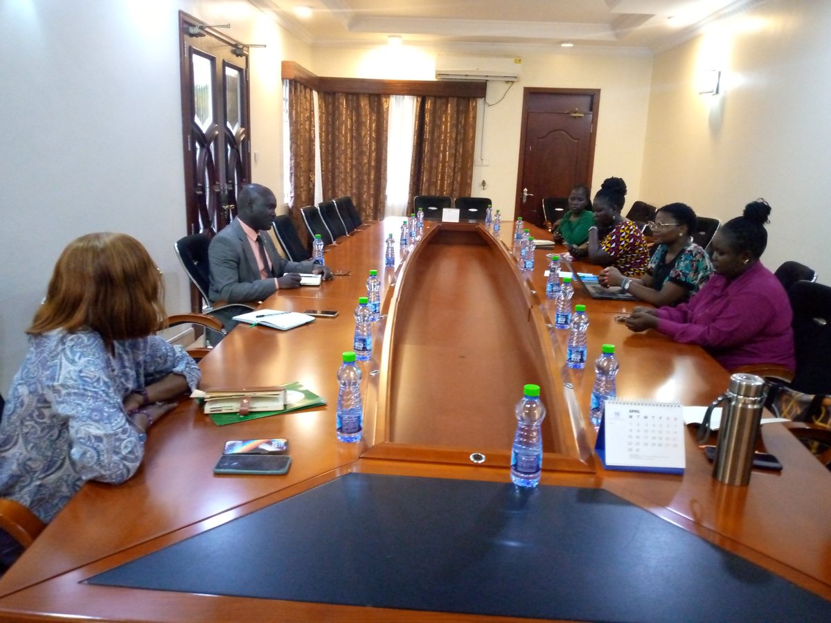 Today I received a team from the <a href="/iphrdafrica/">IPHRD AFRICA</a> led by its Executive Director, Susan Wamalwa, on working collaboratively with the group of Young Women Peace Ambassadors under their training.

IGAD strongly values the role of Women in Peacebuilding <a href="/IgadMissionSSD/">IGAD Mission To South Sudan</a>
<a href="/DrWorkneh/">Dr Workneh Gebeyehu</a>