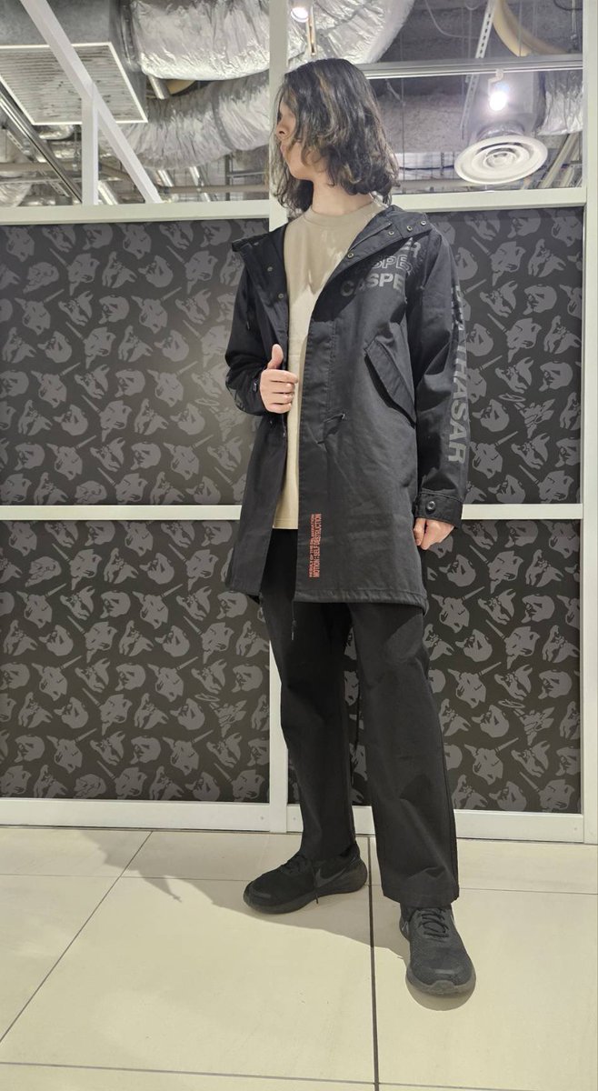 PIC UP】 NEW MAGI SYSTEM Mods Coat (BLACK×GRAY) MAGIを構成している