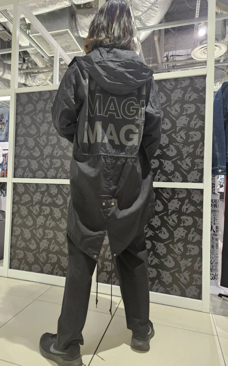 PIC UP】 NEW MAGI SYSTEM Mods Coat (BLACK×GRAY) MAGIを構成している