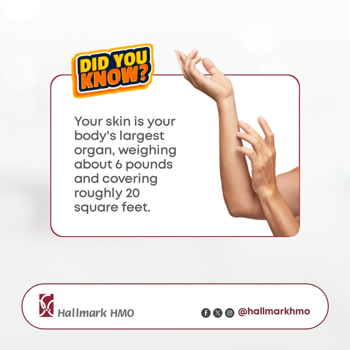 HallmarkHmo's tweet photo. Did you know ? Follow us for more tips
#healthtips #tips #hallmarkhmo #healthisbae https://t.co/HoIJnVHNiD