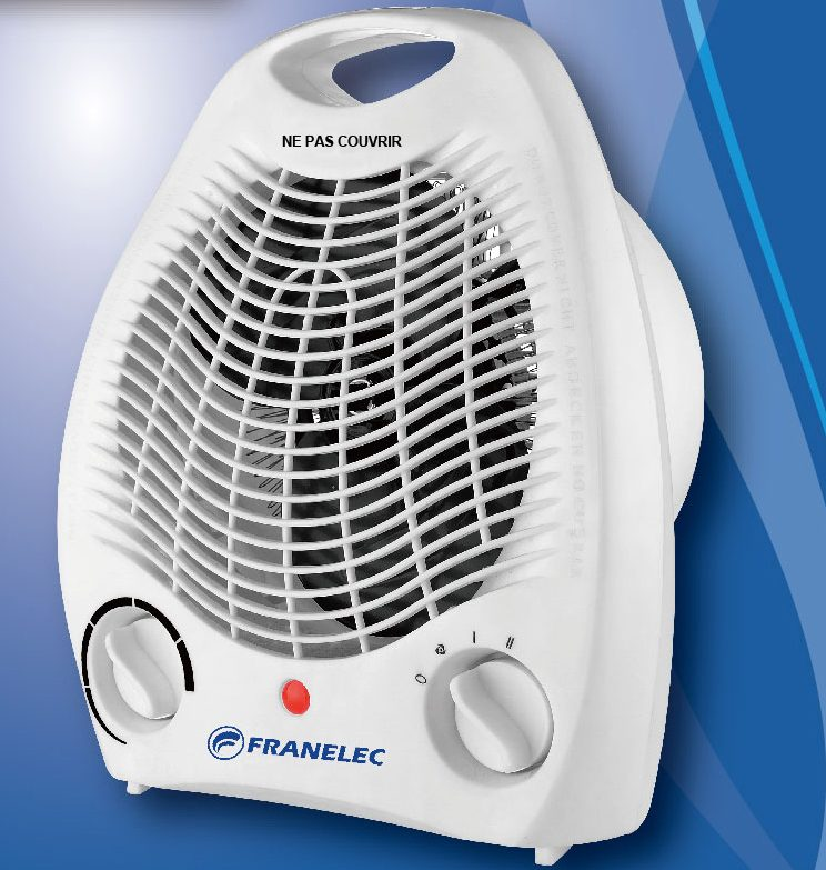 #RappelProduit Chauffage soufflant 2000w - FRANELEC Risques : Incendie Motif : produit non conforme et dangereux risque d'incendie. rappel.conso.gouv.fr/fiche-rappel/1…