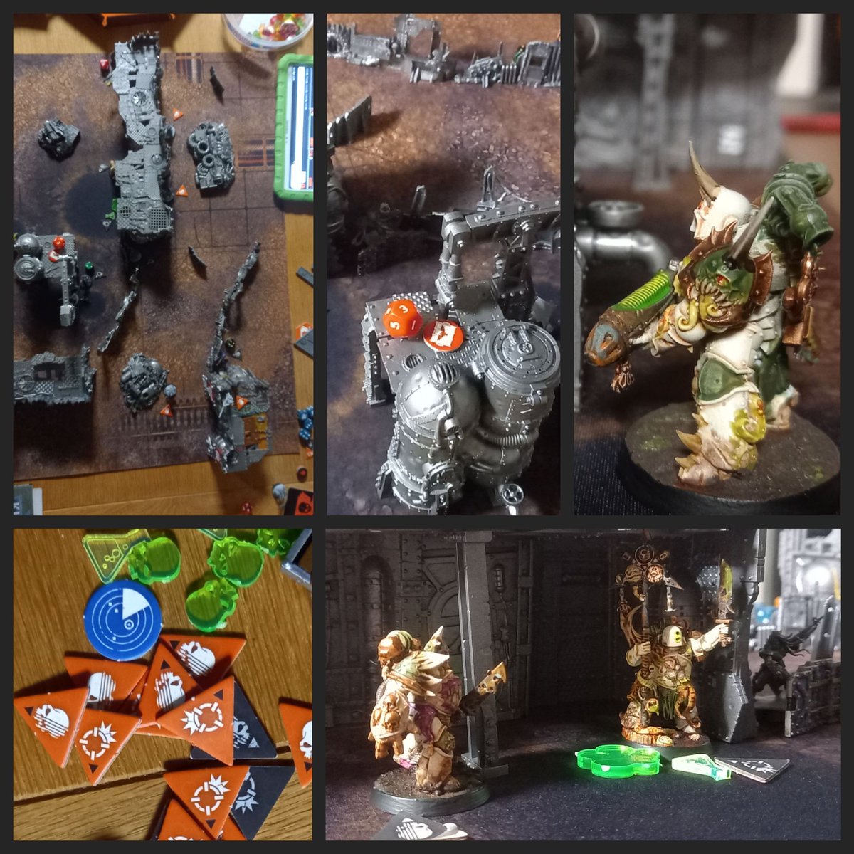 Games night, and the wh40k Kill Team campaign continues wiyh my Chaos Legionnaires into some pesky Drukhari. Drukhari took the win 🥺

#killteam #Drukhari #chaos #wh40k #warhammer #warhammer40000   #boardgame #tabletopgame #game #gamenight #gaming #miniaturegaming