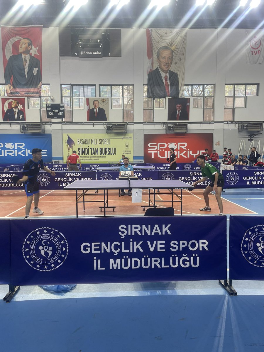 #KYGMSporOlimpiyatları masa tenisi 🏓 müsabakaları çekişmeli karşılaşmalarla ilimizde devam ediyor. Tüm takımlara başarılar diliyoruz.🤗